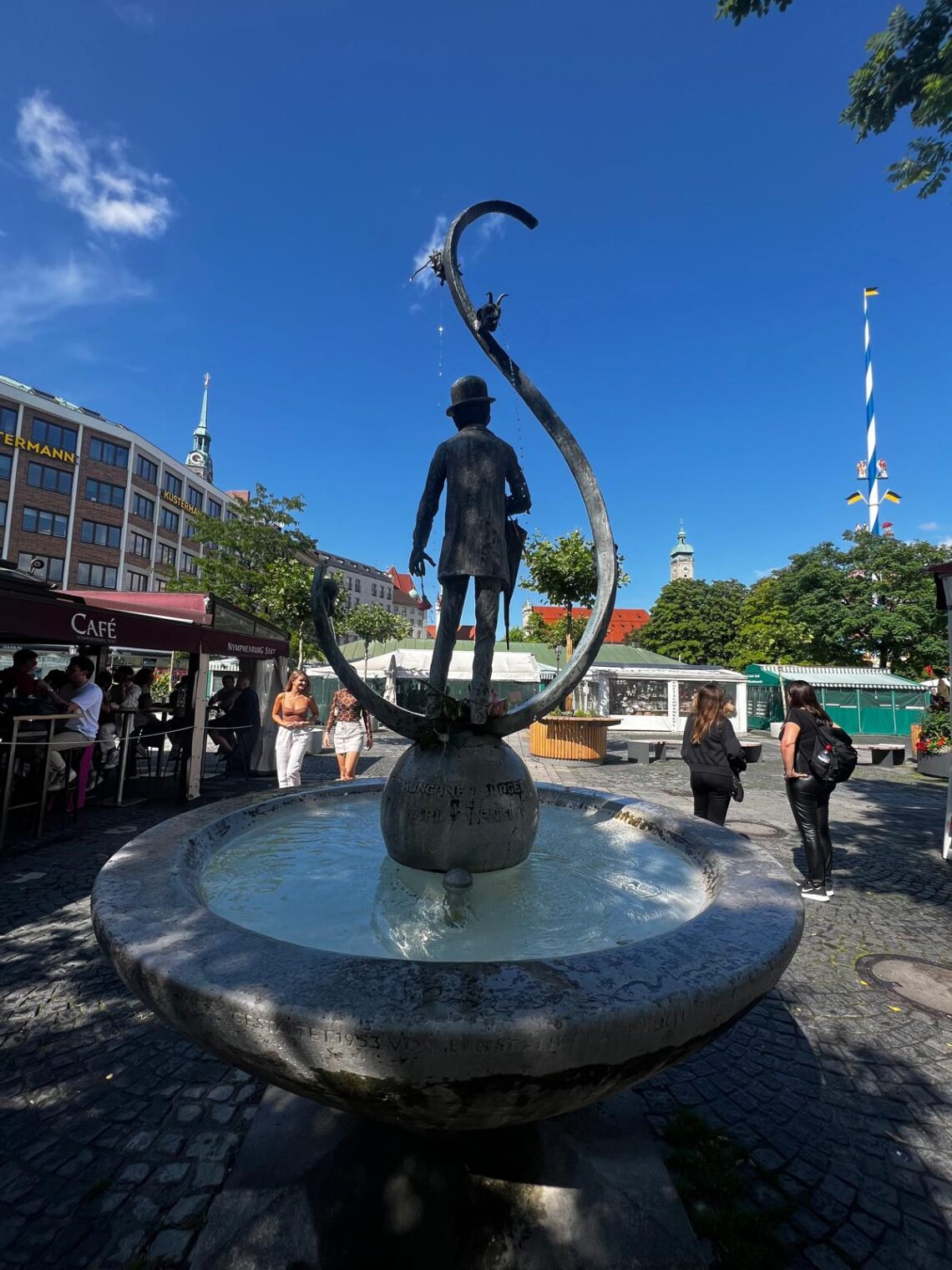 Viktualienmarkt: o mercado de Munique - Foto: Arquivo pessoal