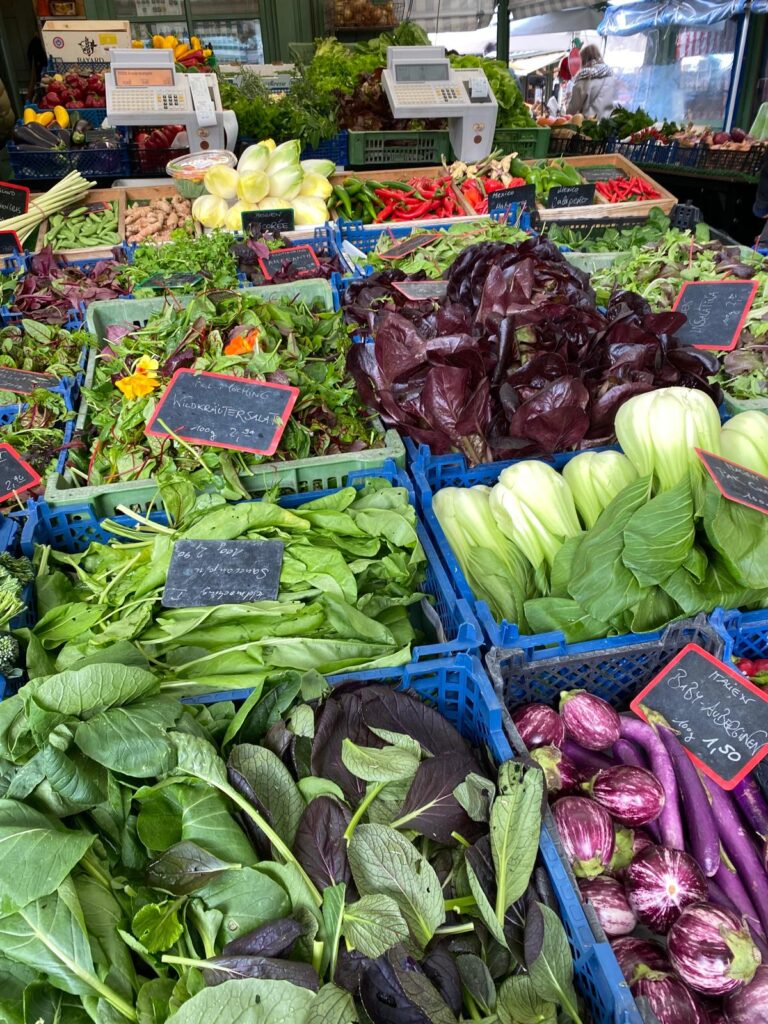 Viktualienmarkt: o mercado de Munique - Foto: Arquivo pessoal